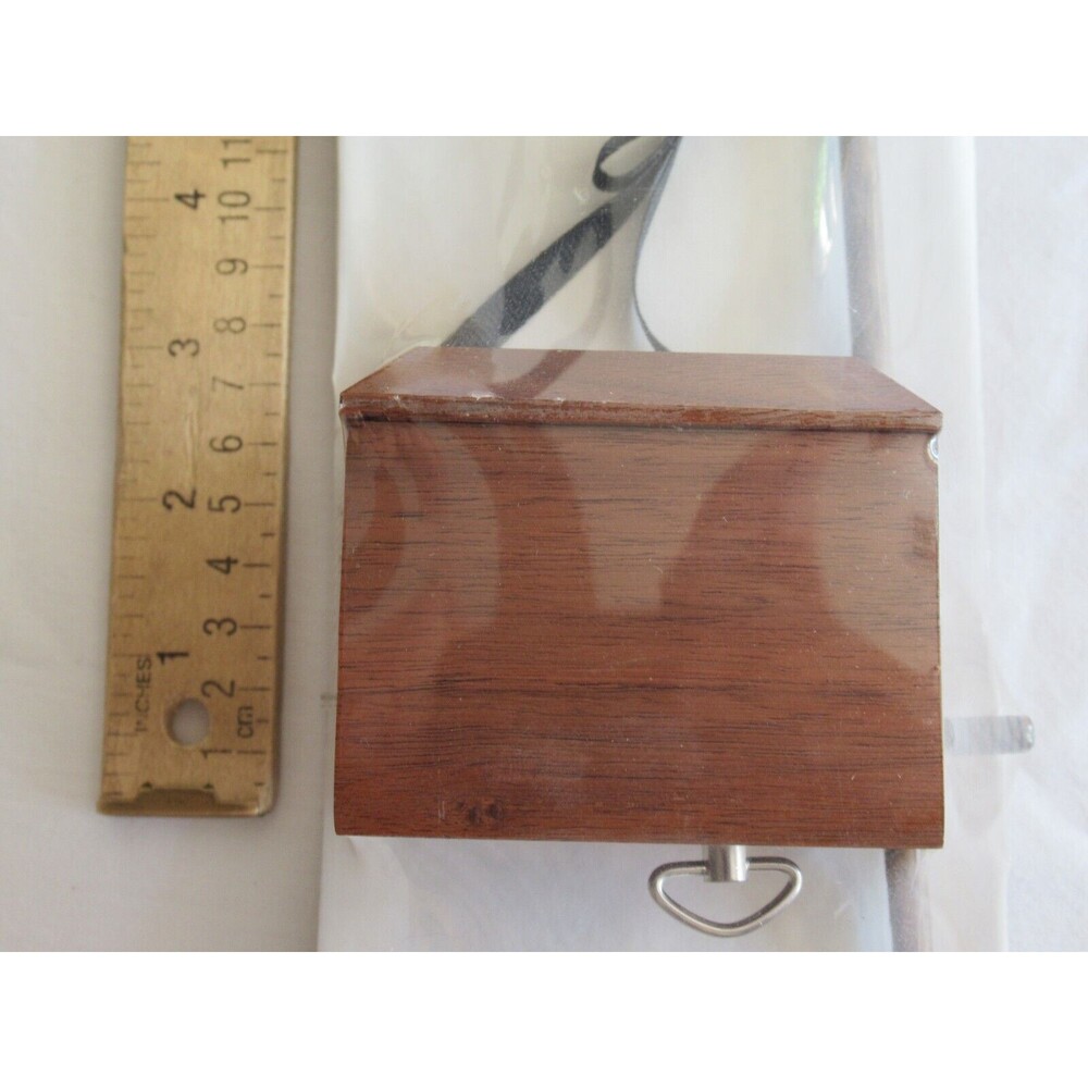 Barrel Organ Large Doll Faux Hand Crank Wind-up Musicbox Handmade LOVE ME TENDER - Picture 8 of 10